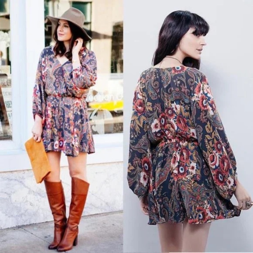 Free People size medium Boho dress - Picture 3 of 3